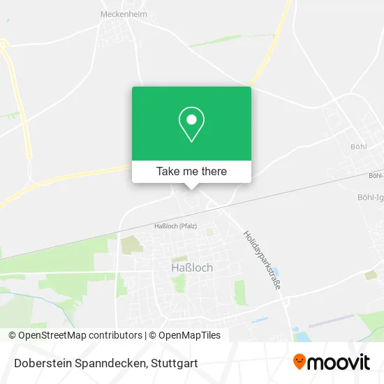 Карта Doberstein Spanndecken