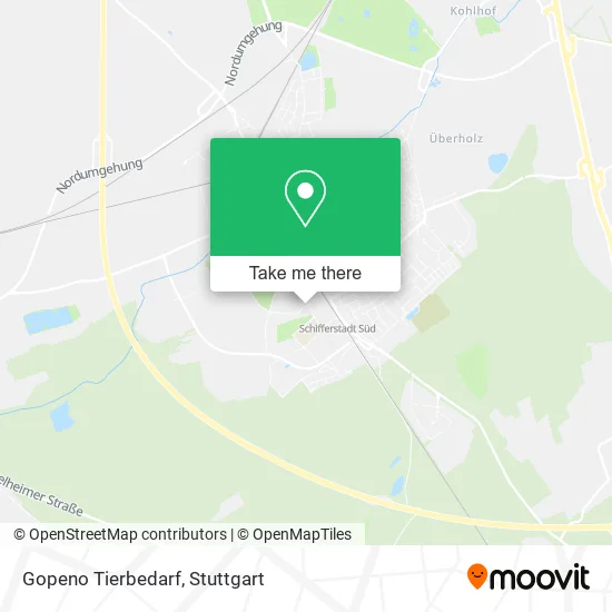 Карта Gopeno Tierbedarf