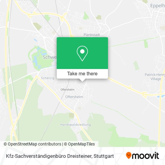 Kfz-Sachverständigenbüro Dreisteiner map