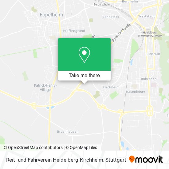 Reit- und Fahrverein Heidelberg-Kirchheim map