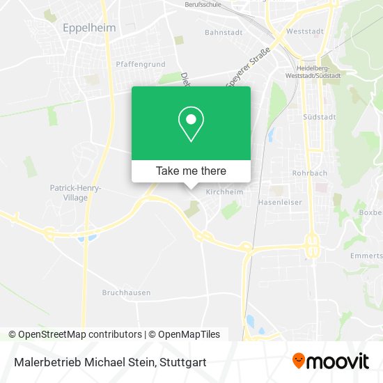 Malerbetrieb Michael Stein map