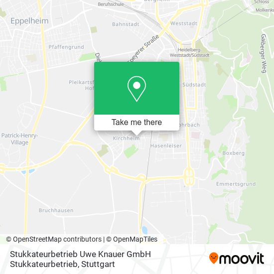Stukkateurbetrieb Uwe Knauer GmbH Stukkateurbetrieb map