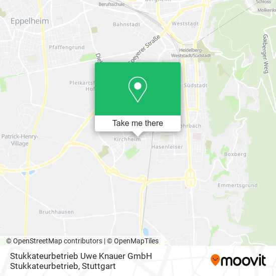 Stukkateurbetrieb Uwe Knauer GmbH Stukkateurbetrieb map