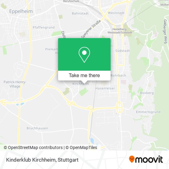 Kinderklub Kirchheim map