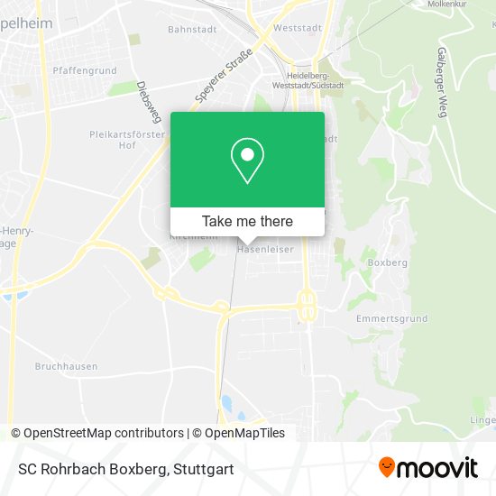 Карта SC Rohrbach Boxberg
