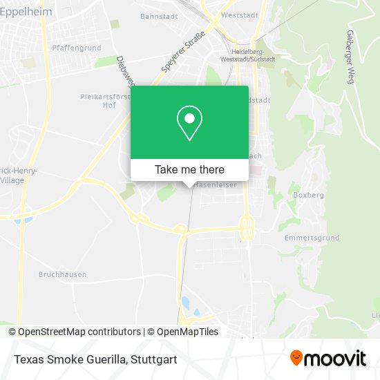 Texas Smoke Guerilla map