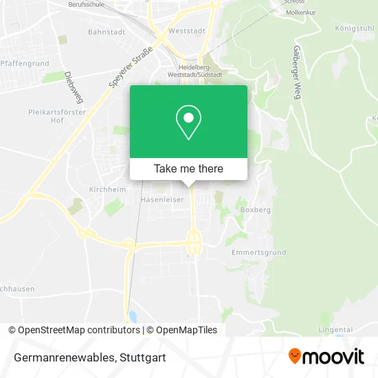 Карта Germanrenewables