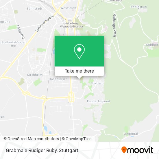 Карта Grabmale Rüdiger Ruby