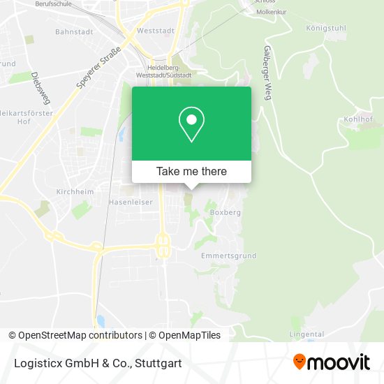 Logisticx GmbH & Co. map