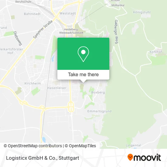 Карта Logisticx GmbH & Co.