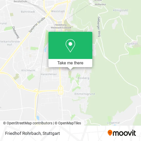 Карта Friedhof Rohrbach