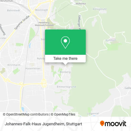 Карта Johannes-Falk-Haus Jugendheim