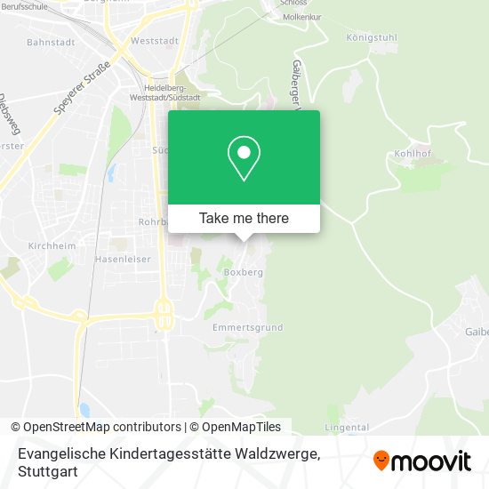 Evangelische Kindertagesstätte Waldzwerge map