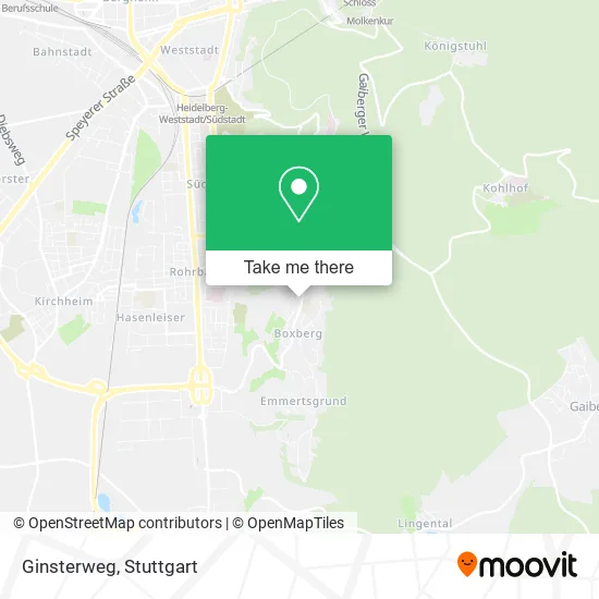 Карта Ginsterweg