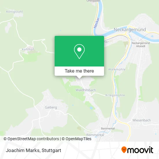 Joachim Marks map