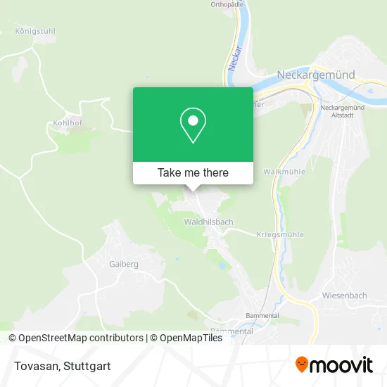 Карта Tovasan