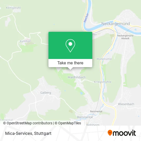 Карта Mica-Services