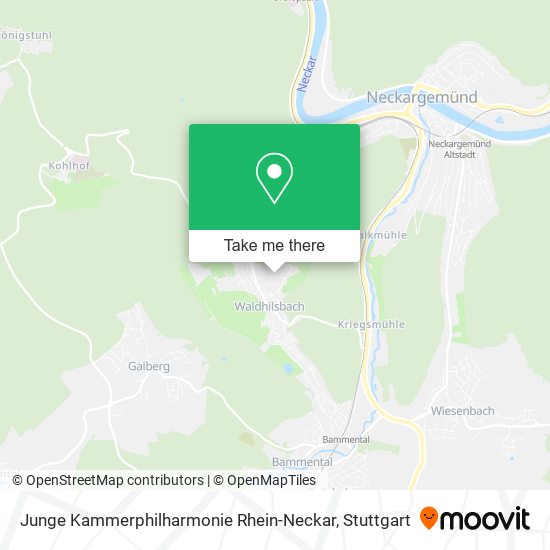 Junge Kammerphilharmonie Rhein-Neckar map