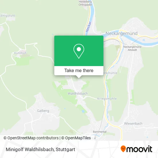 Карта Minigolf Waldhilsbach