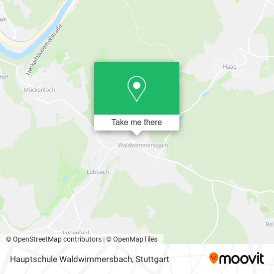 Карта Hauptschule Waldwimmersbach
