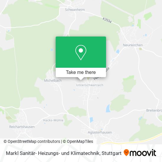 Markl Sanitär- Heizungs- und Klimatechnik map