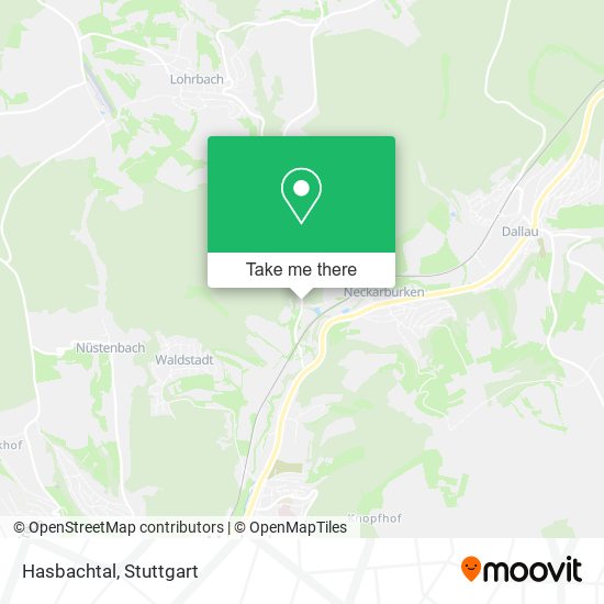 Карта Hasbachtal