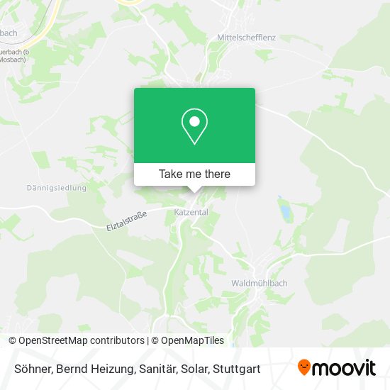 Söhner, Bernd Heizung, Sanitär, Solar map