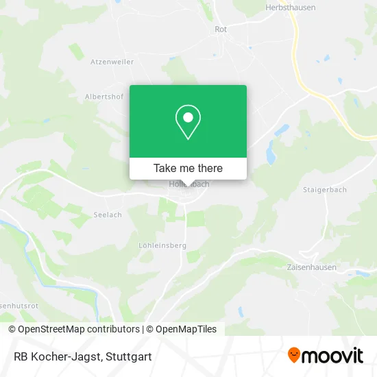 Карта RB Kocher-Jagst