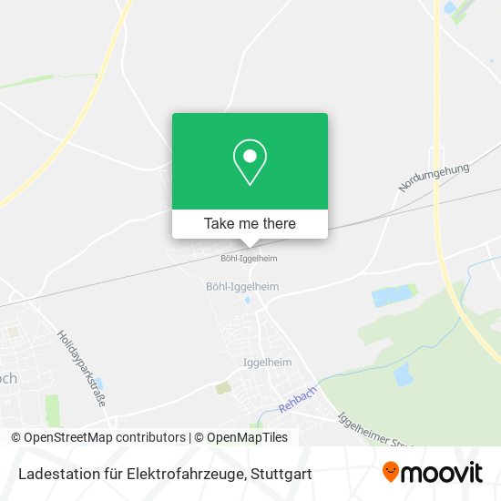Ladestation für Elektrofahrzeuge map