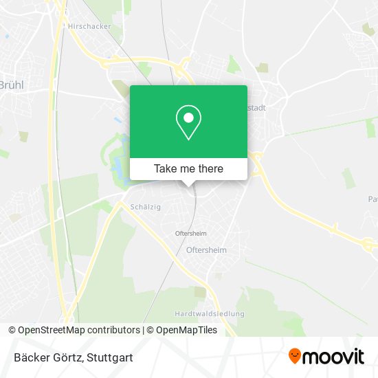 Bäcker Görtz map