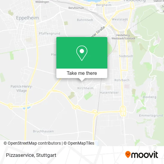 Карта Pizzaservice
