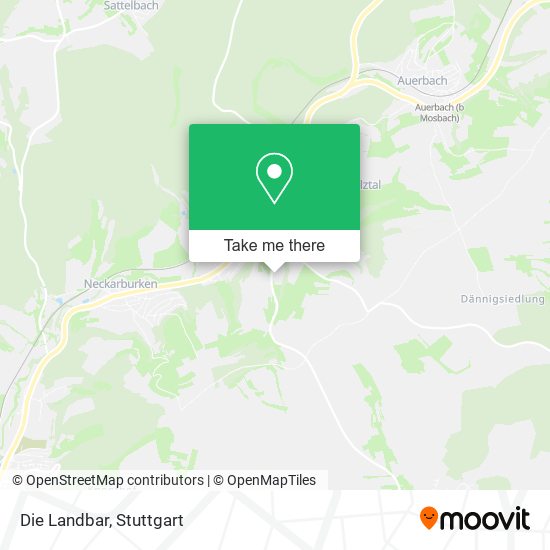 Карта Die Landbar