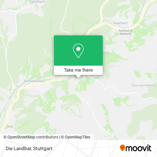 Карта Die Landbar