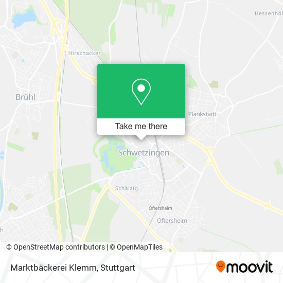 Marktbäckerei Klemm map