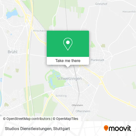 Карта Studios Dienstleistungen