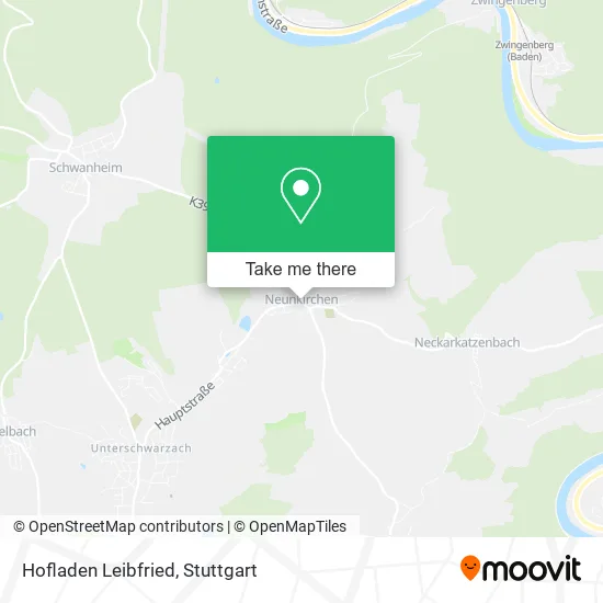 Карта Hofladen Leibfried