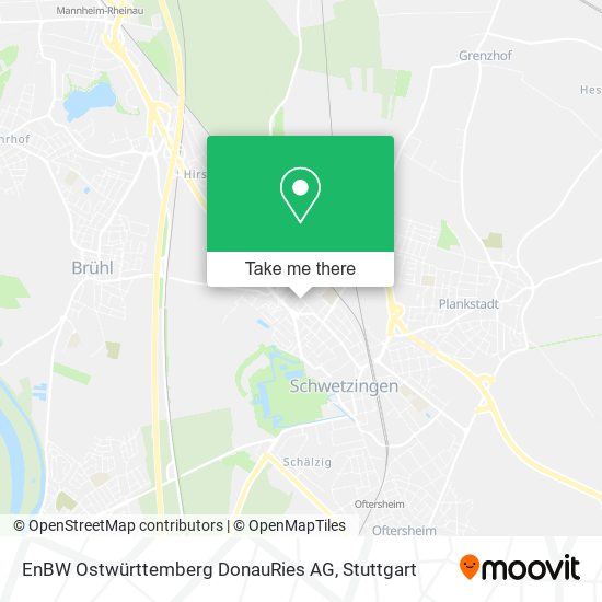 EnBW Ostwürttemberg DonauRies AG map