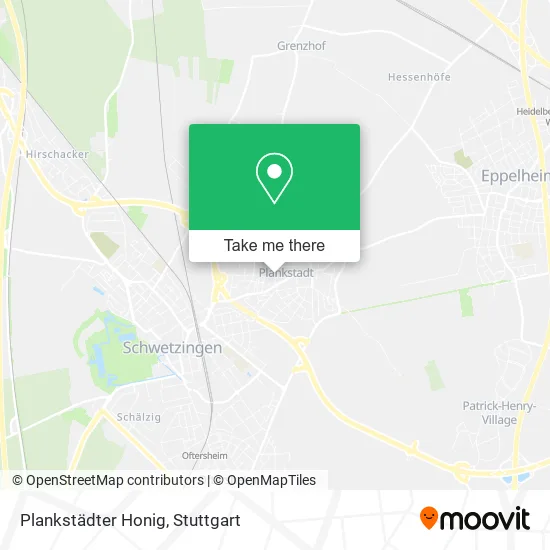 Карта Plankstädter Honig