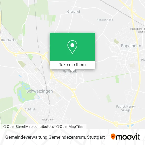 Gemeindeverwaltung Gemeindezentrum map