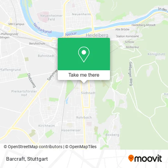 Карта Barcraft
