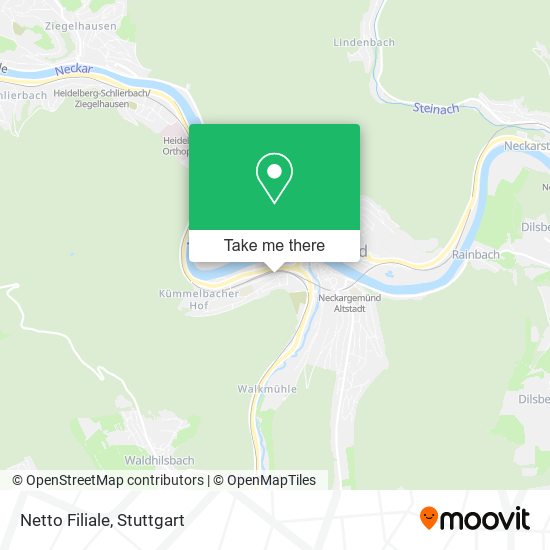 Карта Netto Filiale