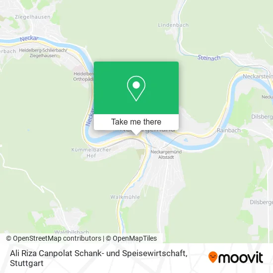 Карта Ali Riza Canpolat Schank- und Speisewirtschaft