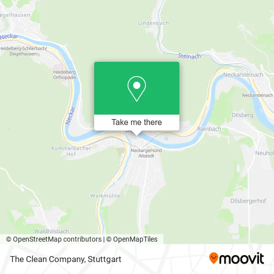Карта The Clean Company