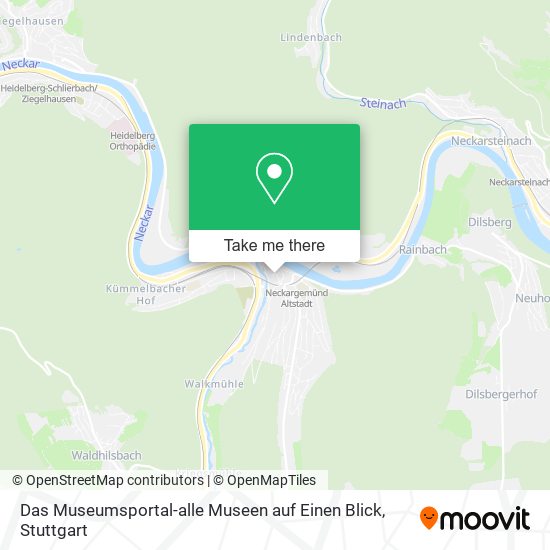 Das Museumsportal-alle Museen auf Einen Blick map