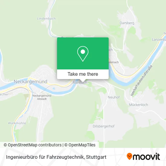 Ingenieurbüro für Fahrzeugtechnik map
