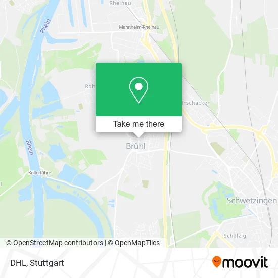 Карта DHL