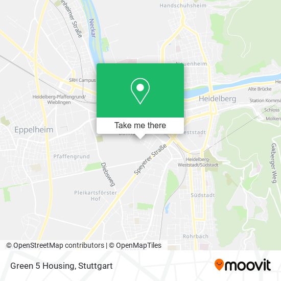 Green 5 Housing map