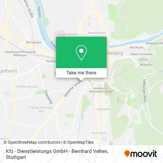 Kfz - Dienstleistungs GmbH - Bernhard Velten map