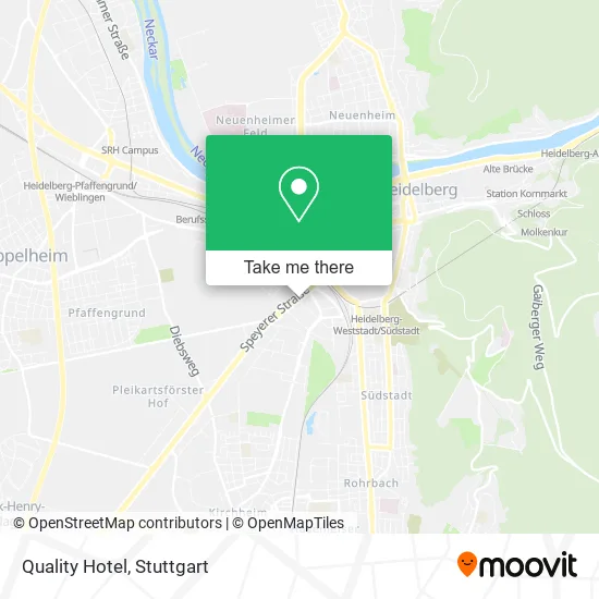 Карта Quality Hotel