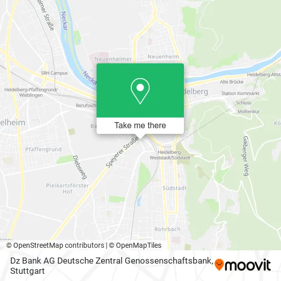 Карта Dz Bank AG Deutsche Zentral Genossenschaftsbank
